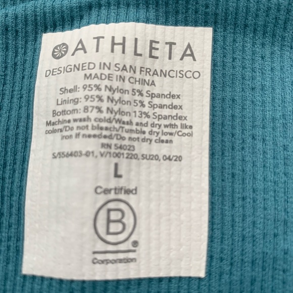 Aurora Crop Rib Tank - Picture 2 of 6